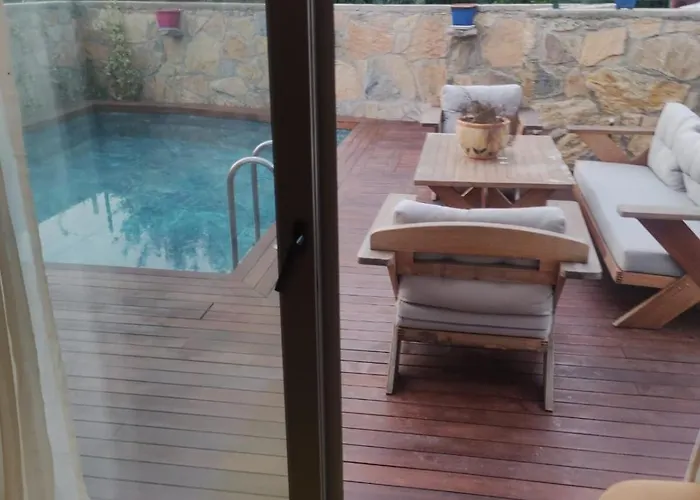 With Large Pool 5 Min Nature Peace ボドルム